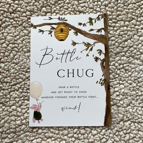 Winnie the Pooh Baby Shower Bundle Pack - Picture 5 of 6